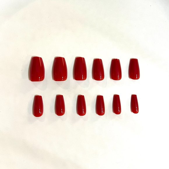 *BOGO* Red Coffin Reusable Press-on Nails - Picture 2 of 6